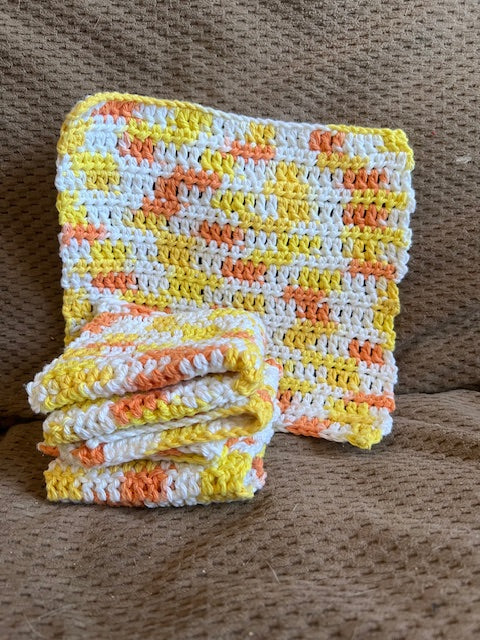 Cozy Scrub Goblins – Handmade Cotton Washcloths (Set of 4)